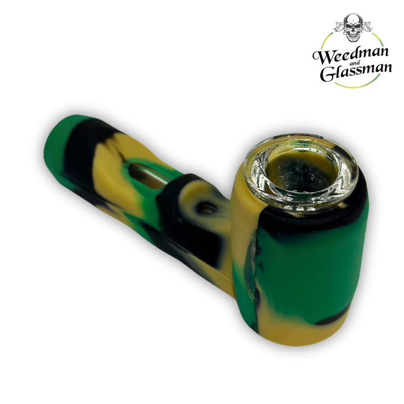 Silicone Hand Pipe | 4 inch