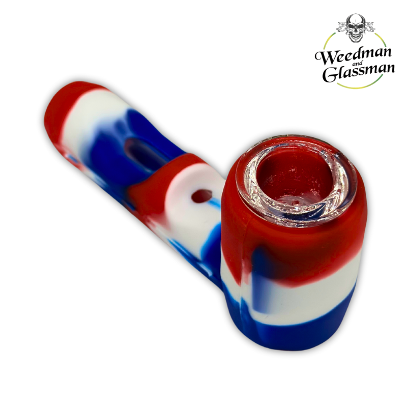 Silicone Hand Pipe | 4 inch