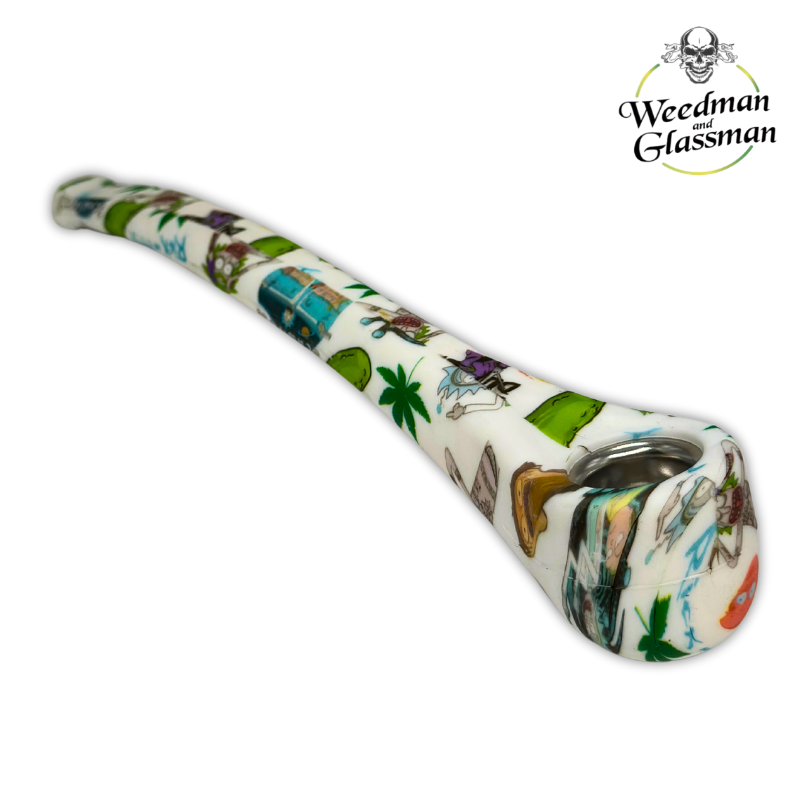 Silicone Long Neck Hand Pipe | 10 inch