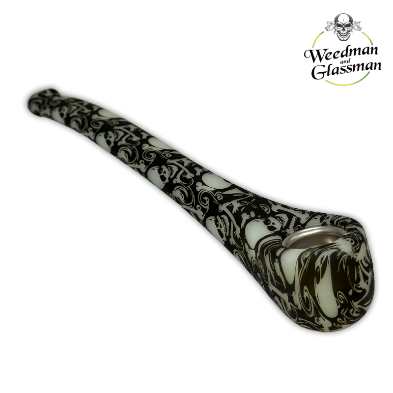 Silicone Long Neck Hand Pipe | 10 inch