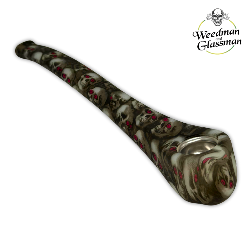 Silicone Long Neck Hand Pipe | 10 inch