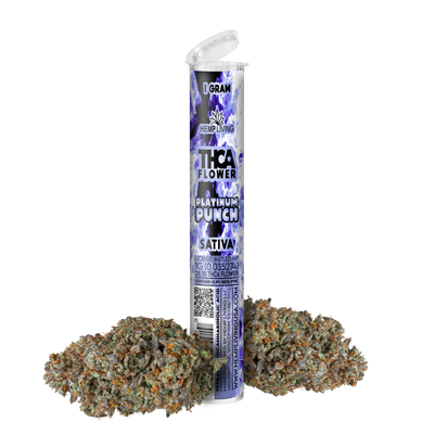 Platinum Punch (Sativa) Premium THCA Pre Roll