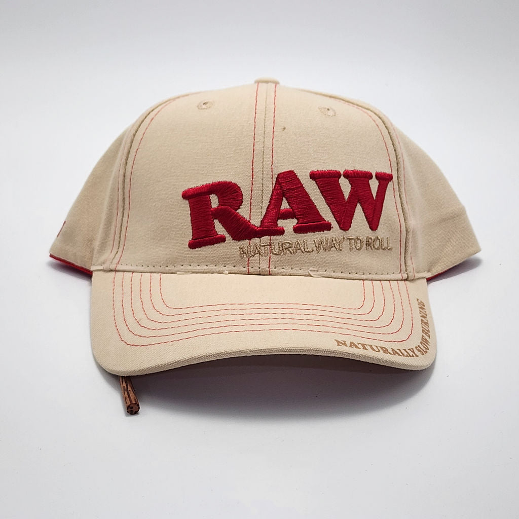 RAW Poker Hat Tan