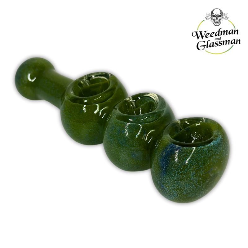 3 Bowl Hand Pipe | 6 inch