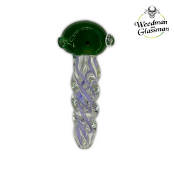 Glass Hand Pipe | 4 inch