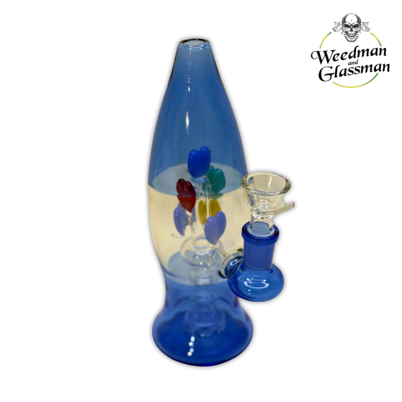 Sleek Water Pipe | 9 inch | Glow in the Dark Options