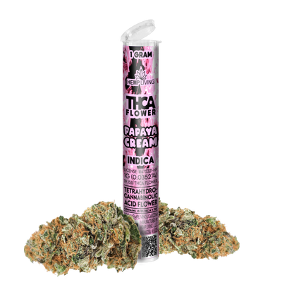 Papaya Cream (Indica) Premium THCA Pre Roll