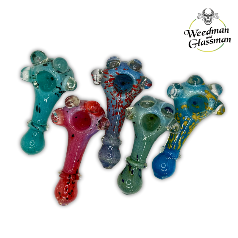 Glass Hand Pipes | 4 inch | Style #1