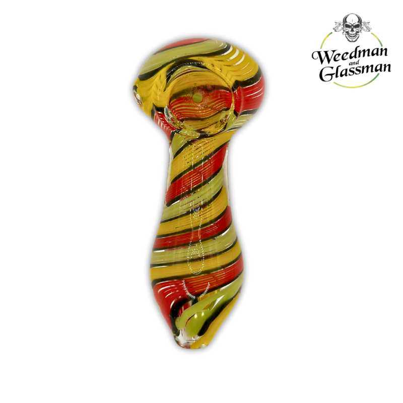 Glass Hand Pipe | 3 inch | Style #4