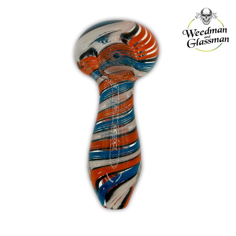 Glass Hand Pipe | 3 inch | Style #4
