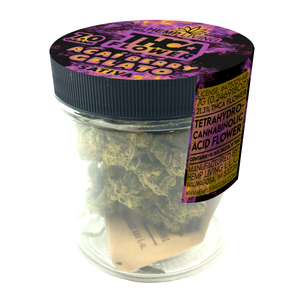 HEMP LIVING FLOWER 7g Jars | 18+ Options