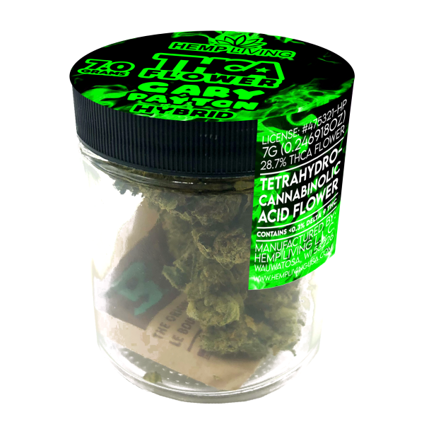 HEMP LIVING FLOWER 7g Jars | 18+ Options