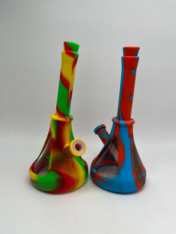 Assorted Beaker Glass/silicone +