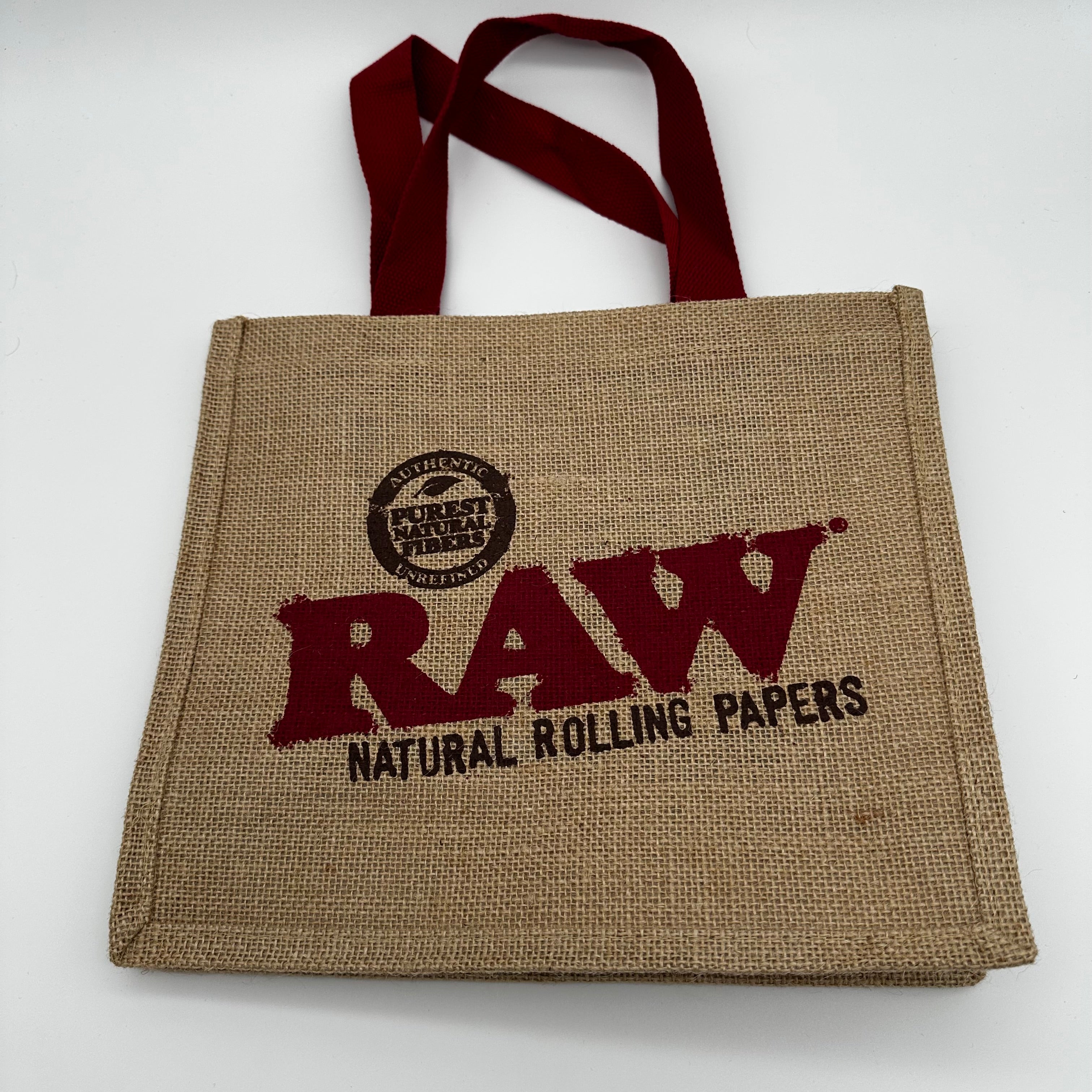 Raw Burlap Bag