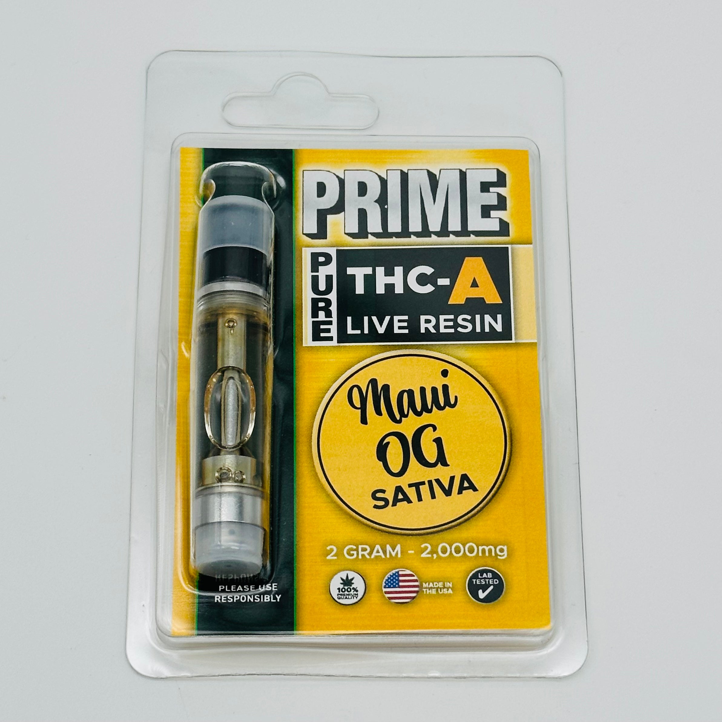 Prime 2 Gram Cartridges