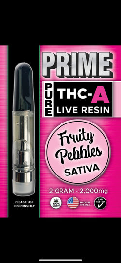 Prime 2 Gram Pure THCA Cartridge