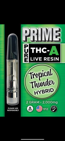 Prime 2 Gram Pure THCA Cartridge
