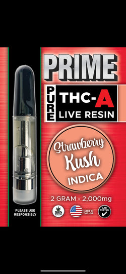 Prime 2 Gram Pure THCA Cartridge