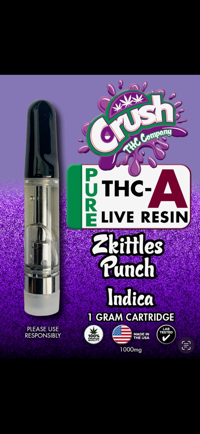 Crush Pure THCA 1 Gram Cartridge