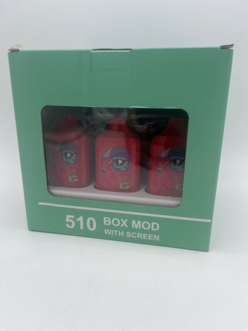 510 Box Mod With Screen +