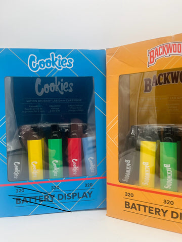 Cookies or Backwoods Battery Display