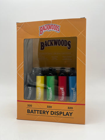 Backwoods Battery Display 15ct +