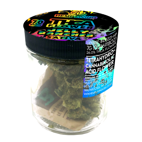 HEMP LIVING FLOWER 7g Jars | 18+ Options