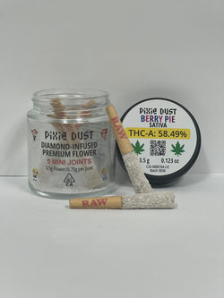 Pixy Sticks (Extremely Potent Infused Pre Rolls) 5 Count Jar