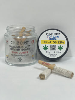 Pixy Sticks (Extremely Potent Infused Pre Rolls) 5 Count Jar