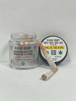 Pixy Sticks (Extremely Potent Infused Pre Rolls) 5 Count Jar