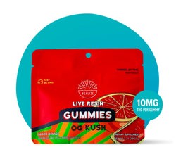 Live Resin Gummies 100MG THC | Realize