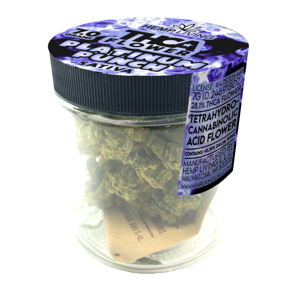 HEMP LIVING FLOWER 7g Jars | 18+ Options