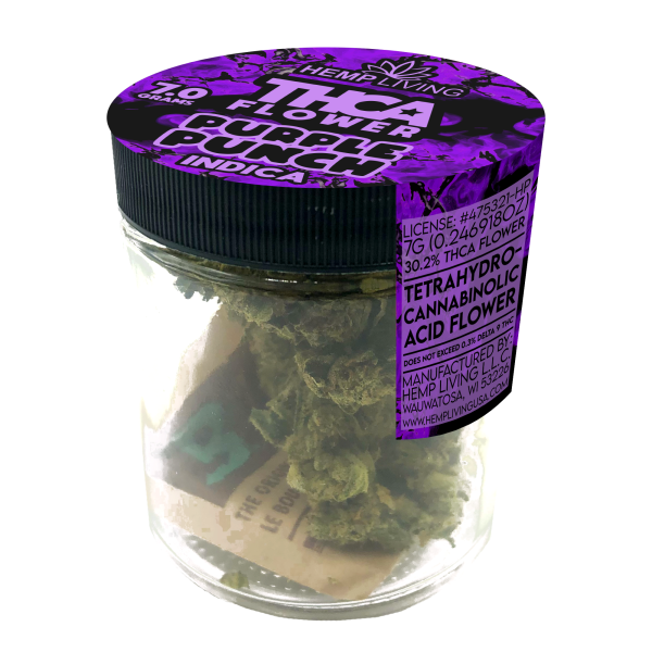 HEMP LIVING FLOWER 7g Jars | 18+ Options