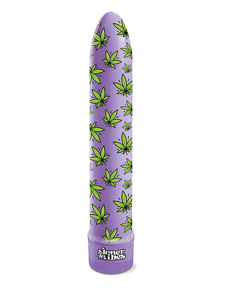 Stoner Vibes Pack A Fatty Purple Haze, Multi-Speed Vibrator (8 inches length, 1.5 inch diameter)