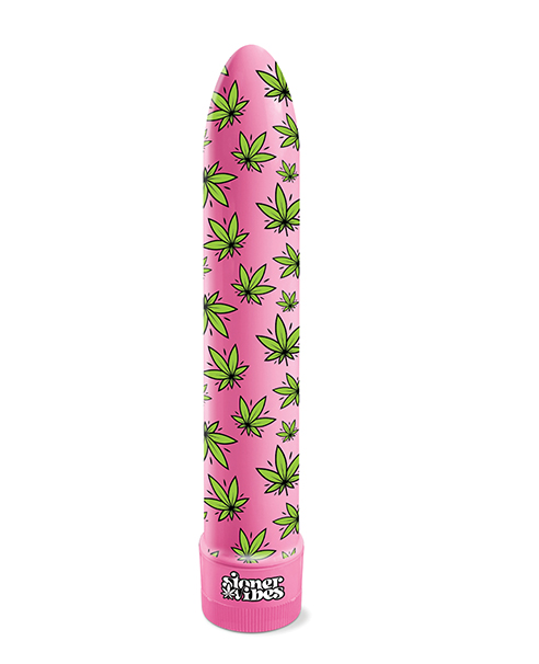 Stoner Vibes Pack A Fatty Pink Kush, Multi-Speed Vibrator (8 inches length, 1.5 inch diameter)