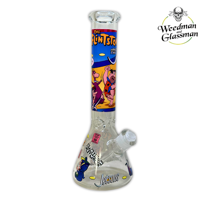 Beaker Water Pipe | 14 inch | Glow in the Dark Option