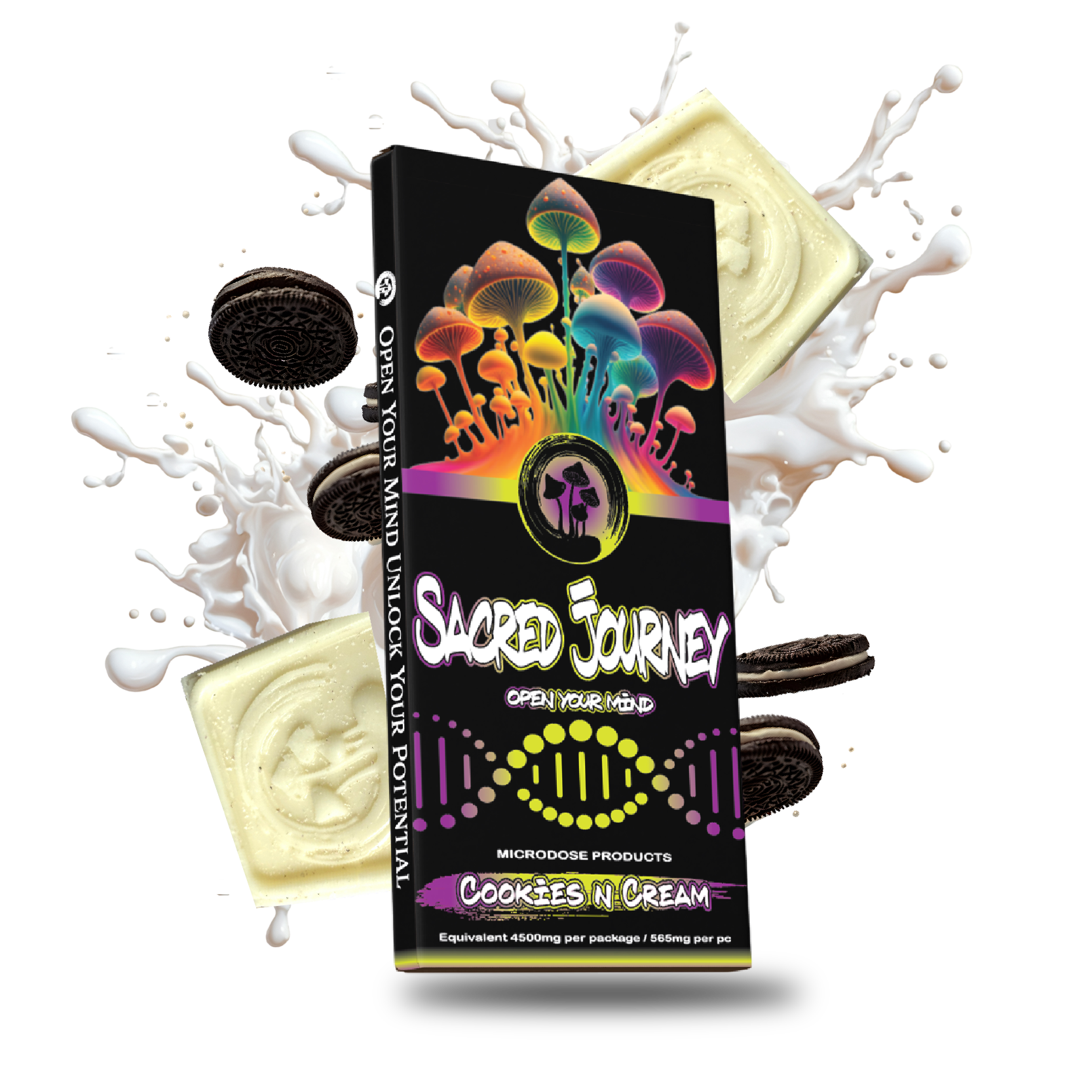 Sacred Journey | Mushroom Chocolate Bar