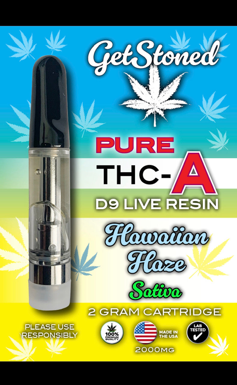 Get Stoned Pure THC-A 2 G Cartridge