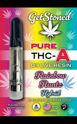 Get Stoned Pure THC-A 2 G Cartridge