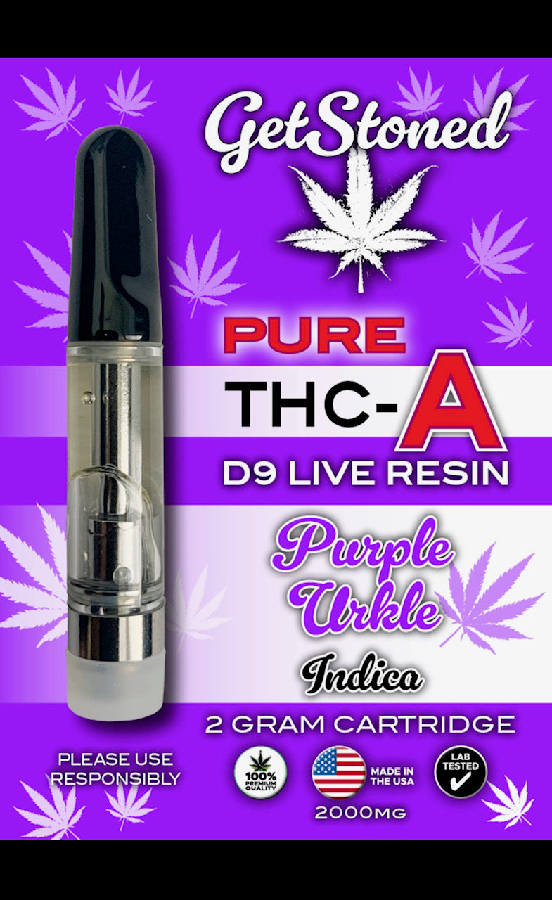 Get Stoned Pure THC-A 2 G Cartridge