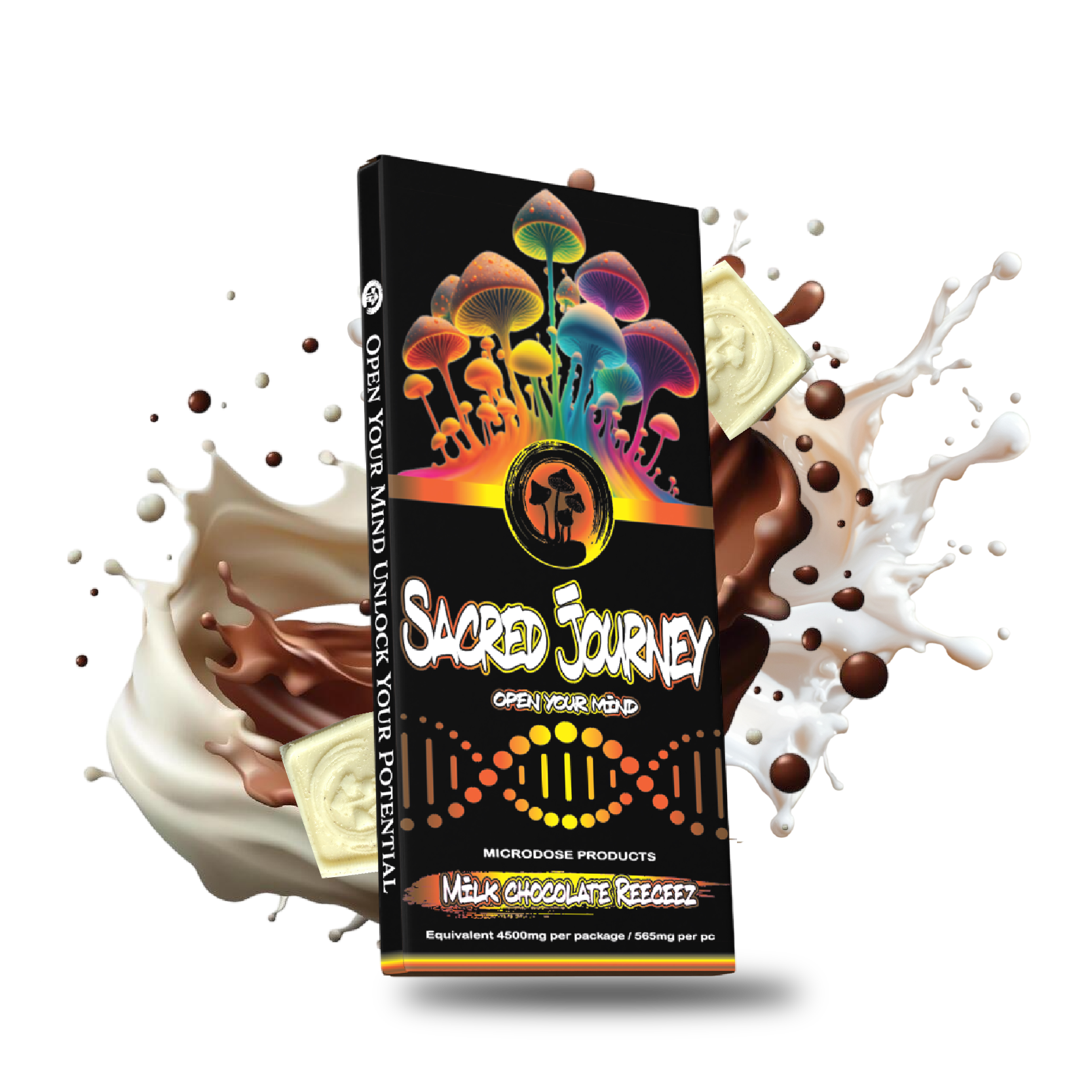 Sacred Journey | Mushroom Chocolate Bar