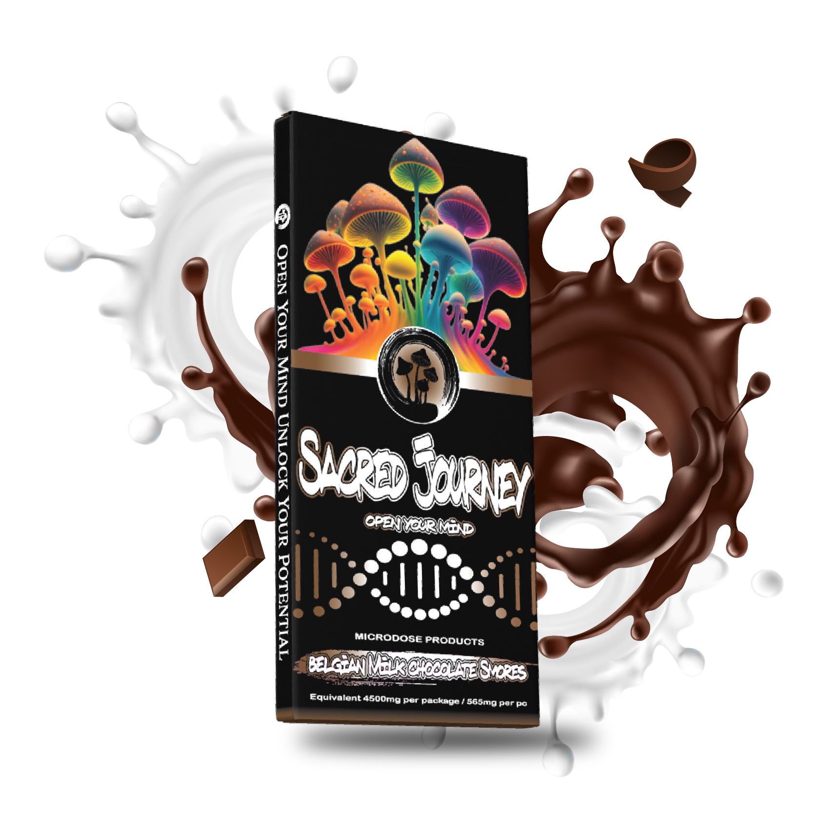 Sacred Journey | Mushroom Chocolate Bar