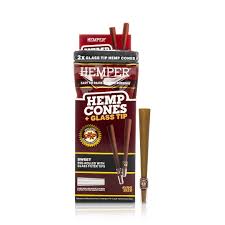 Hemper | Hemp Cones W/ Glass Tip