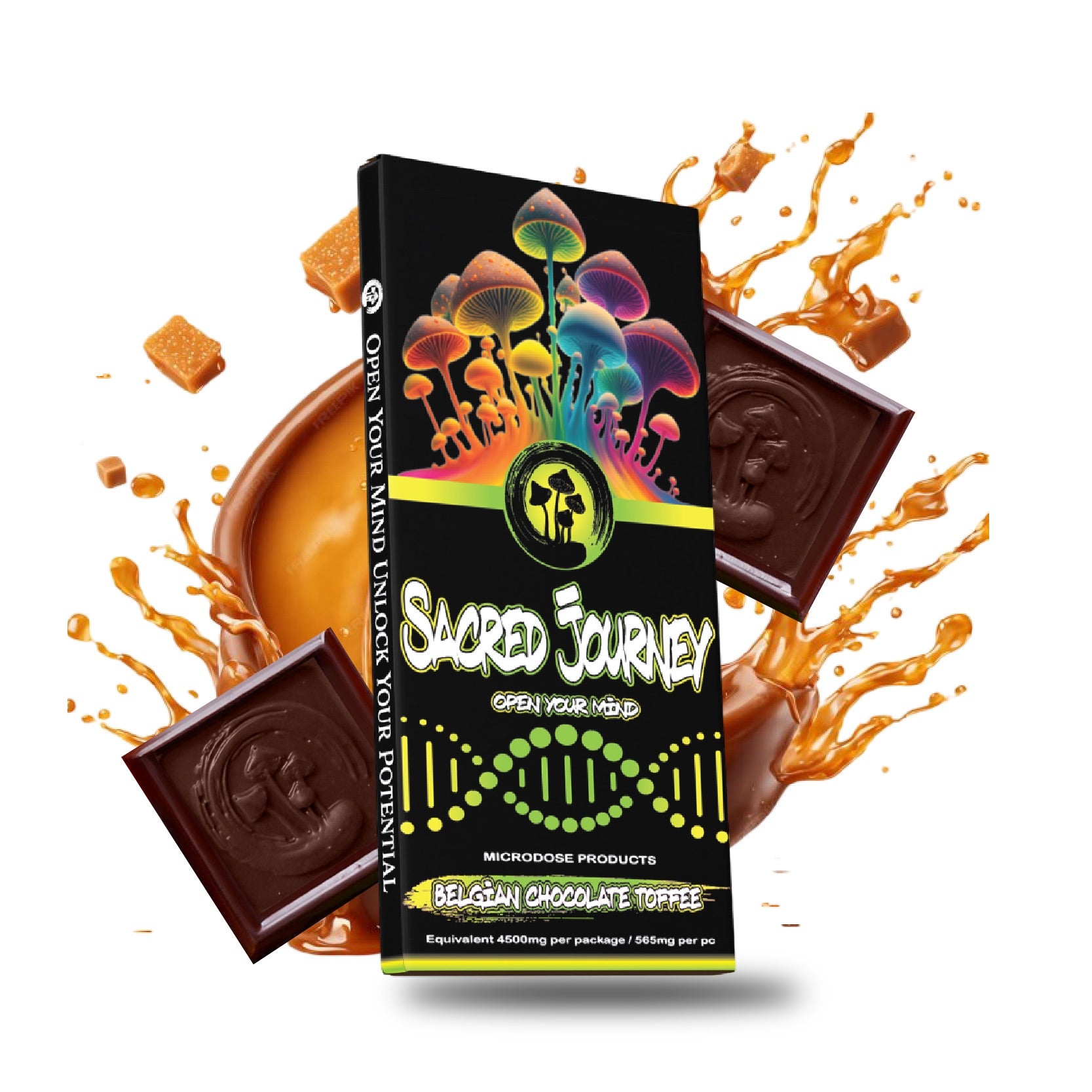 Sacred Journey | Mushroom Chocolate Bar