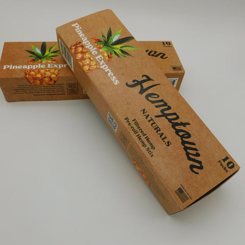 Hemptown Naturals Pineapple Express Carton Hemp Stix - 10 Packs