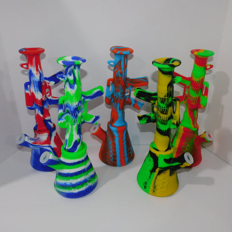 Silicone AK47 Water Pipe - 1 Piece