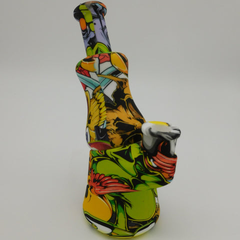 2 Piece Silicone Rig 6.5