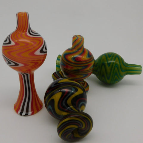 Carb Cap WigWam Glass- 12CT Assorted