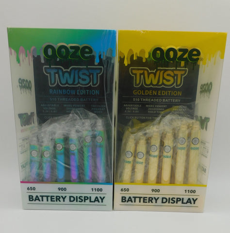 Ooze Twist Batteries Display - 24CT