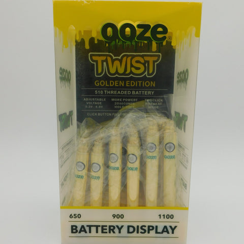 Ooze Twist Batteries Display - 24CT
